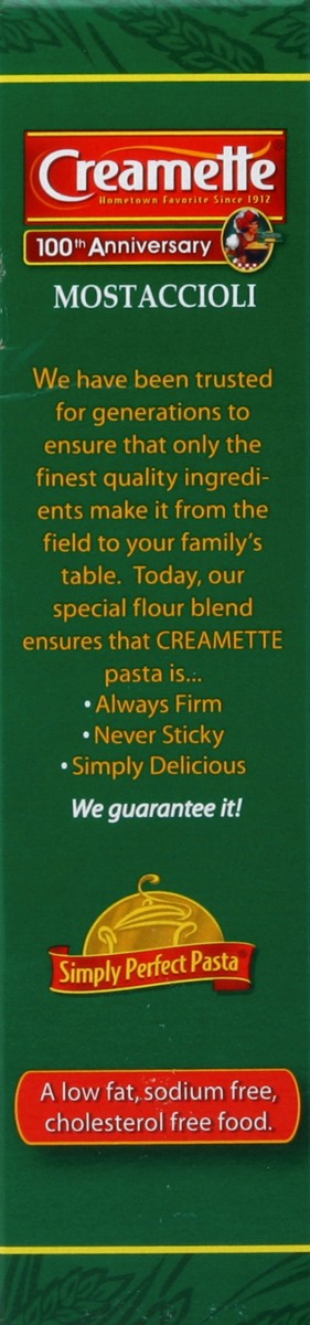 slide 4 of 4, Creamette Mostaccioli Pasta, 16 oz