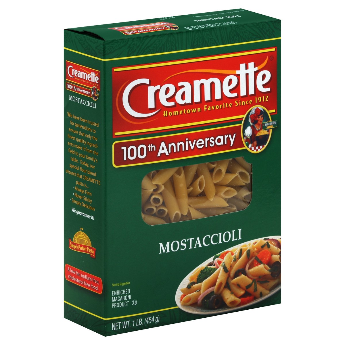 slide 3 of 4, Creamette Mostaccioli Pasta, 16 oz