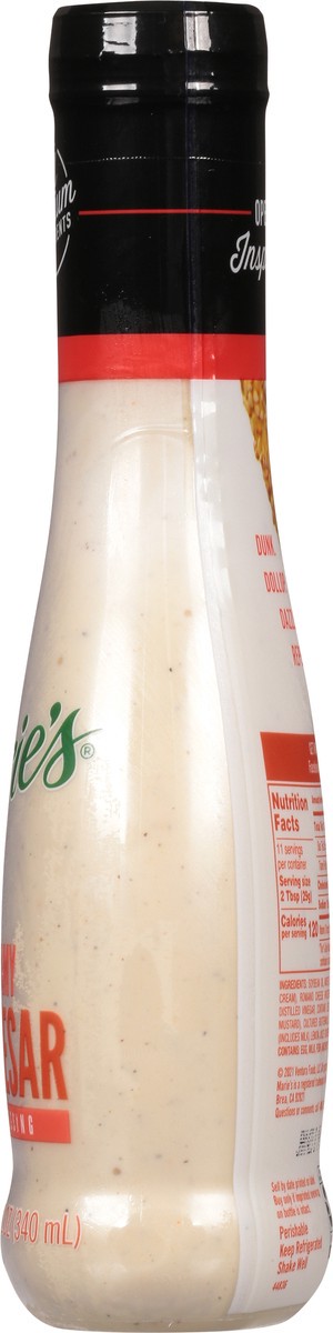 slide 10 of 13, Marie's Creamy Caesar Dressing 11.5 fl oz, 11.5 fl oz