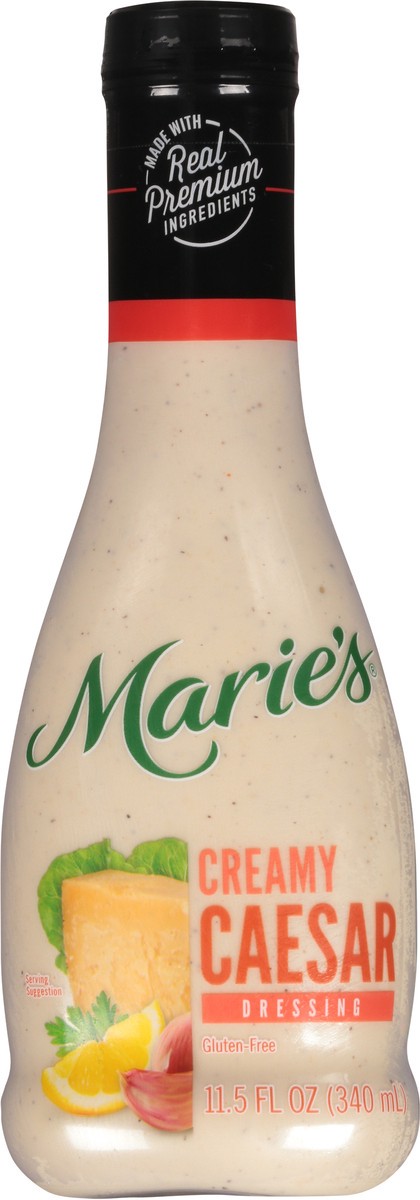 slide 5 of 13, Marie's Creamy Caesar Dressing 11.5 fl oz, 11.5 fl oz