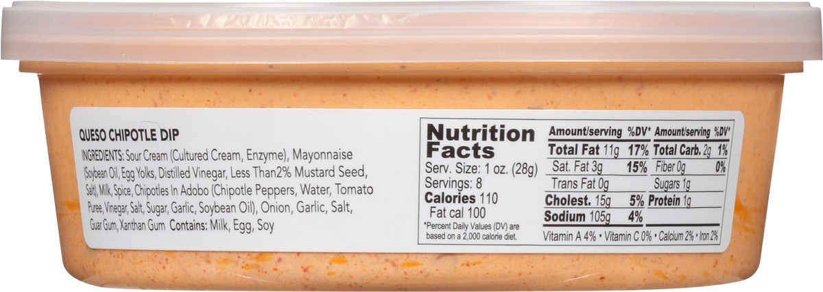 slide 7 of 9, Salsa Queen Medium Creamy Chipotle Dip 8 oz, 8 oz