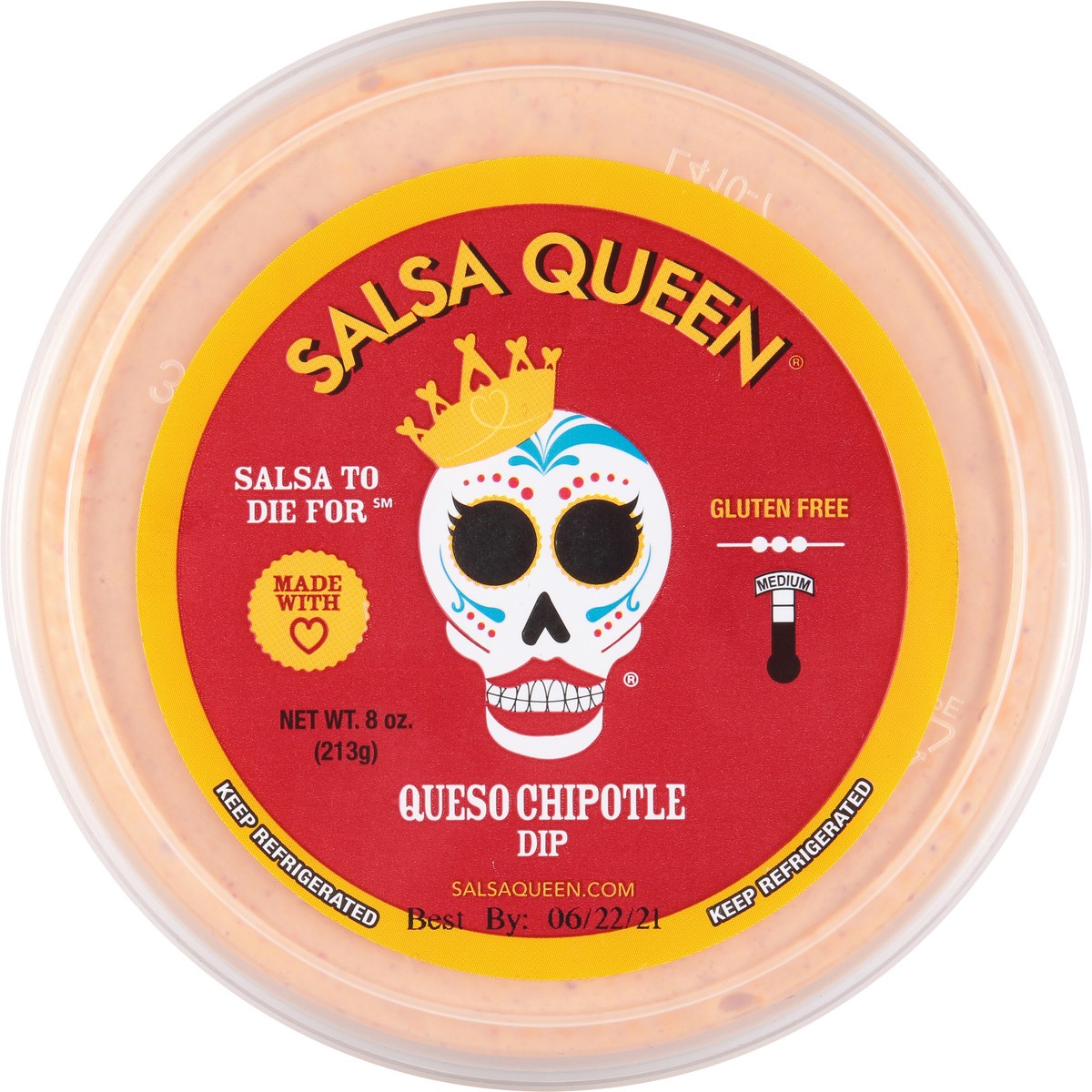 slide 6 of 9, Salsa Queen Medium Creamy Chipotle Dip 8 oz, 8 oz