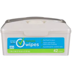 Simply Done Flushable Wipes