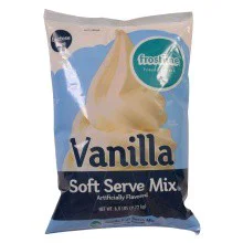 Frostline Vanilla Soft Serve Mix - 96 oz