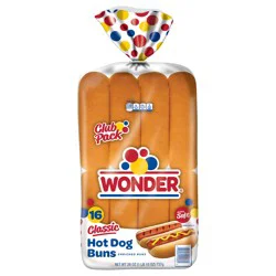 Wonder Classic Extra Soft Hot Dog Buns 16 ea