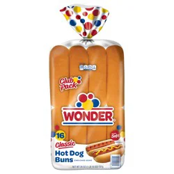 Wonder Classic Extra Soft Hot Dog Buns 16 ea
