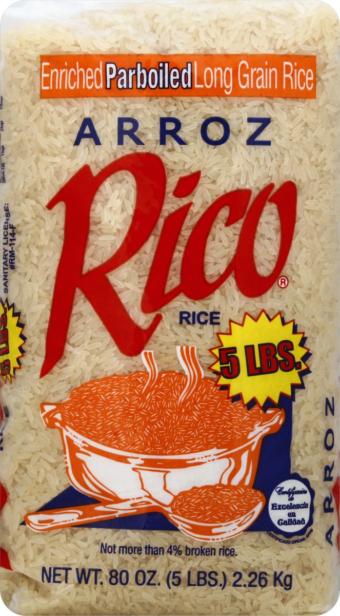 slide 3 of 6, Rico Rice 80 oz, 80 oz