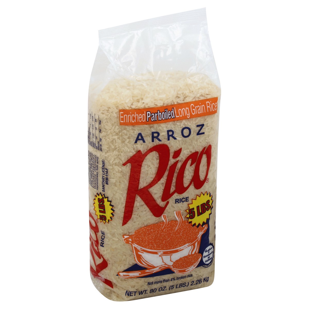 slide 5 of 6, Rico Rice 80 oz, 80 oz