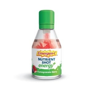 slide 1 of 1, Emergen-C Nutrient Shot Energy+ Pomegranate Berry 1 Ct, 1 ct