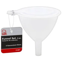 Chef Craft Funnel Set - 3 Count