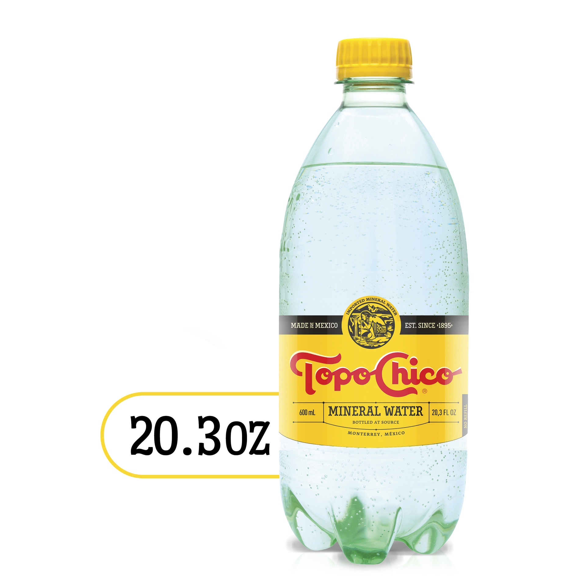 slide 1 of 4, Topo Chico Sparkling Mineral Water Bottle- 20.30 fl oz, 20.30 fl oz