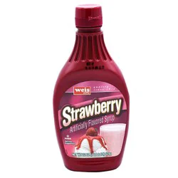 Weis Quality Strawberry Flavored Syrup