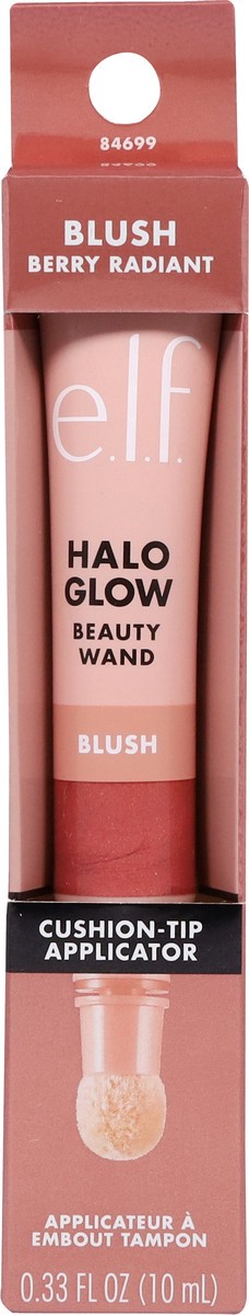slide 12 of 13, e.l.f. Halo Glow Blush Beauty Wand, Berry Radiant, 0.33 fl oz