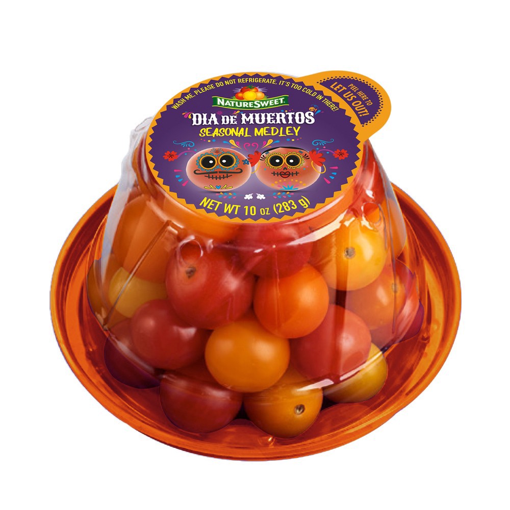 slide 2 of 3, Naturesweet Dia De Muertos Constellation Tomatoes, 10 oz