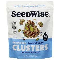 SeedWise Grain Free Sweet & Salty Clusters 5.3 oz