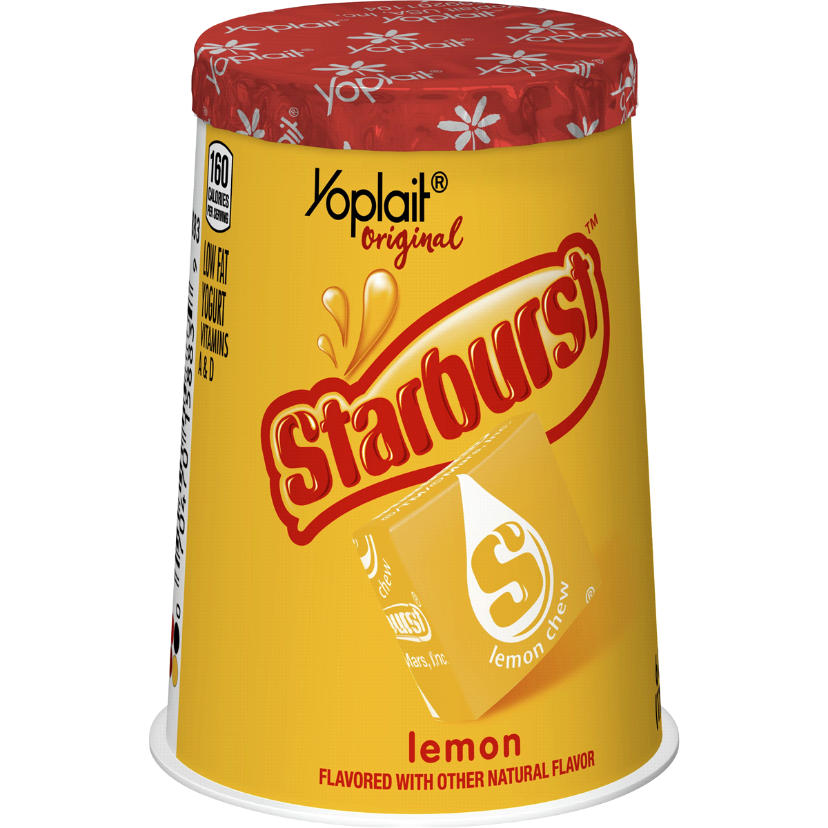 slide 1 of 1, Yoplait Starburst Lemon Yogurt, 6 oz