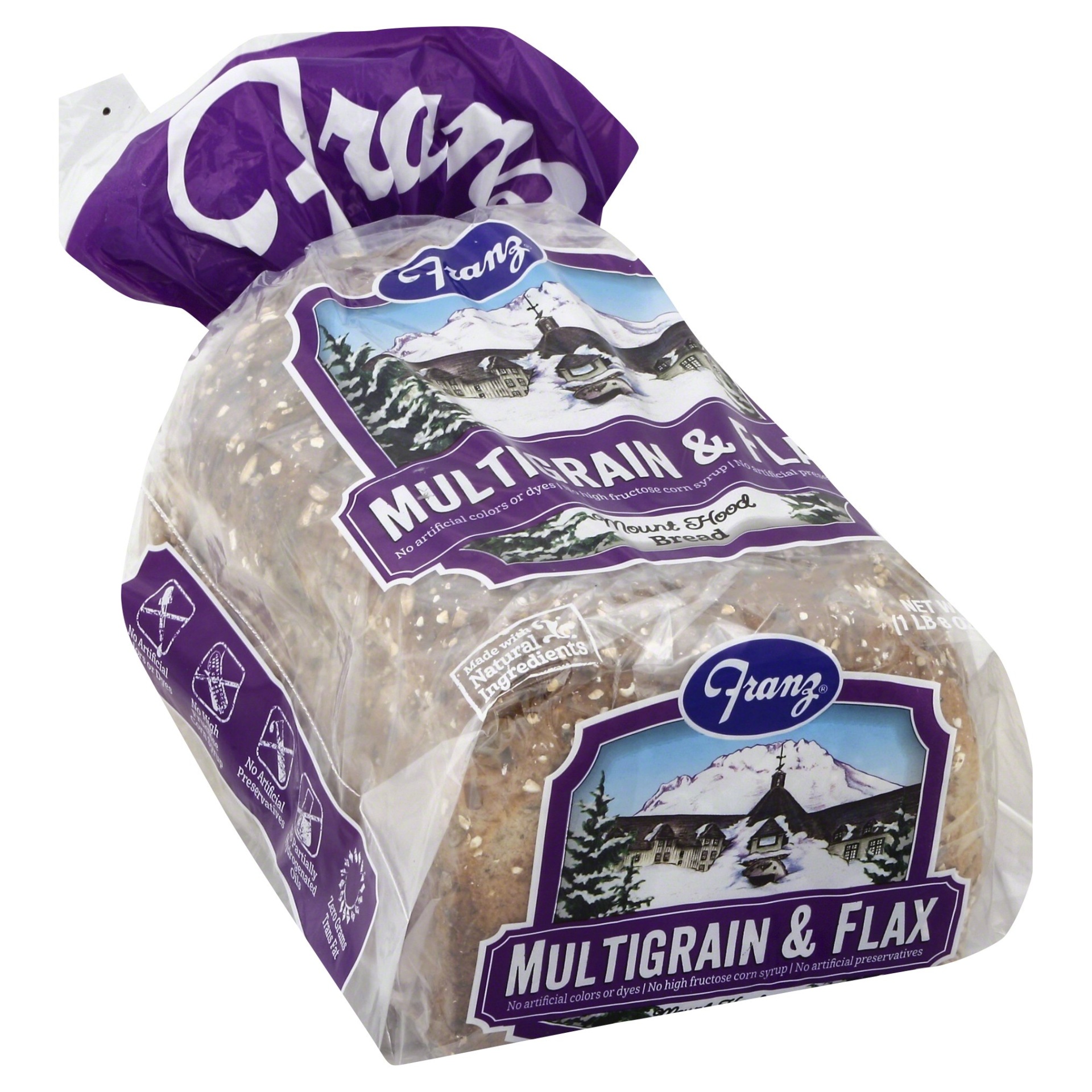 slide 1 of 2, Franz Natural Mt. Hood Healthy Multigrain Bread, 26 oz