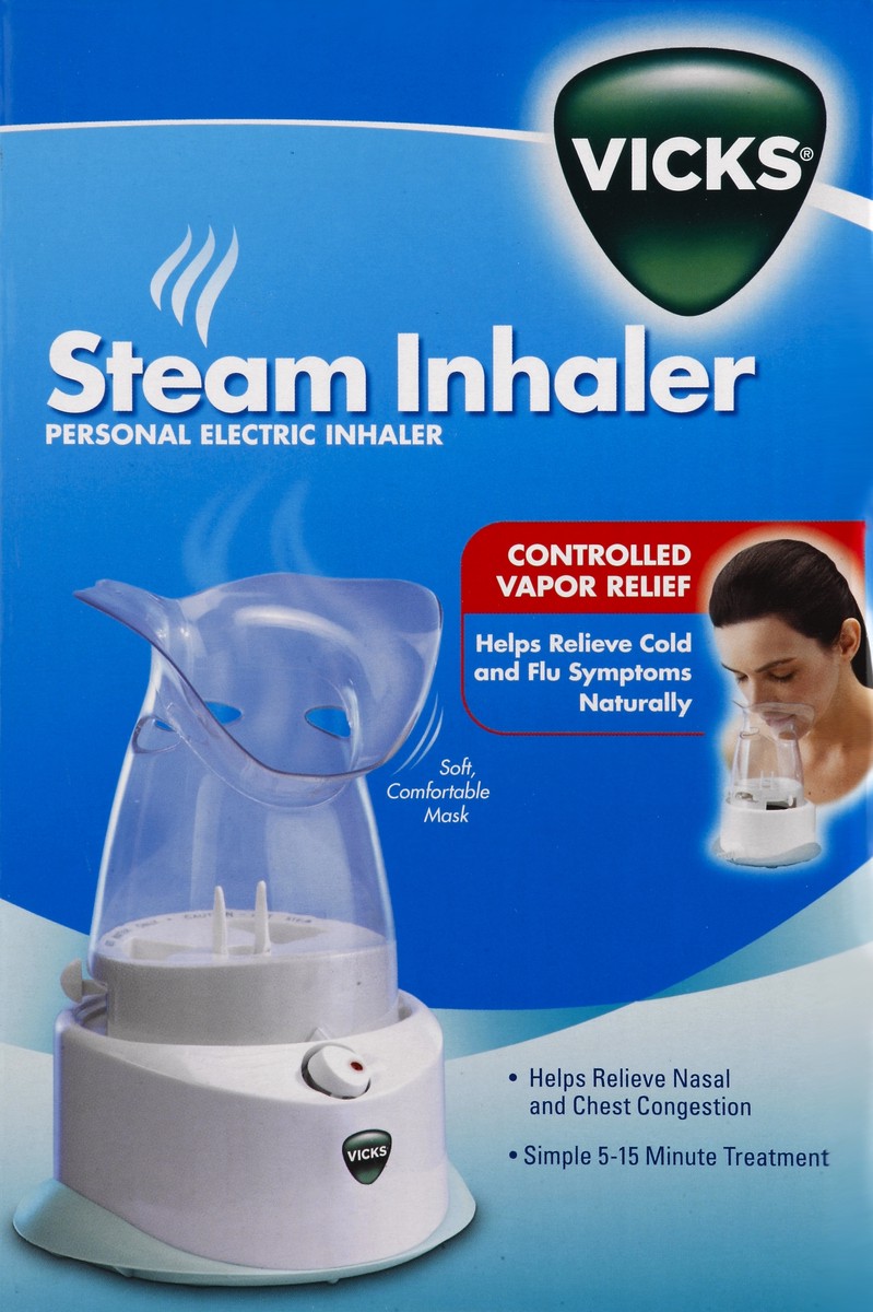 slide 4 of 5, Vicks Steam Inhaler 1 ea, 1 ct