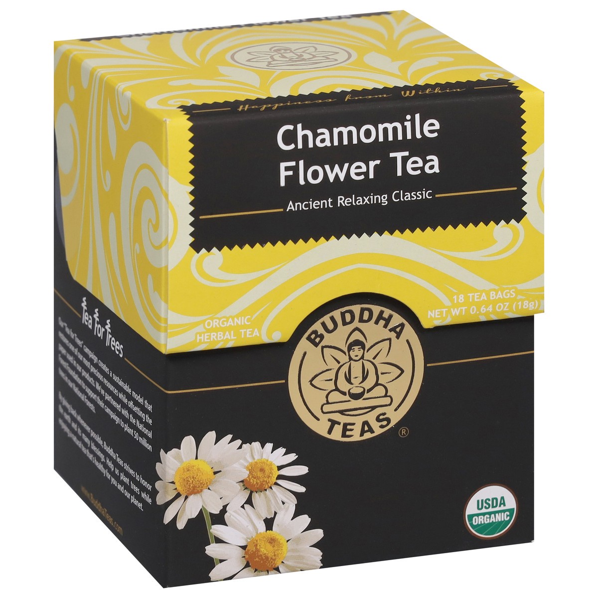 slide 3 of 9, Buddha Teas Chamomile Flower Tea - 18 ct, 18 ct