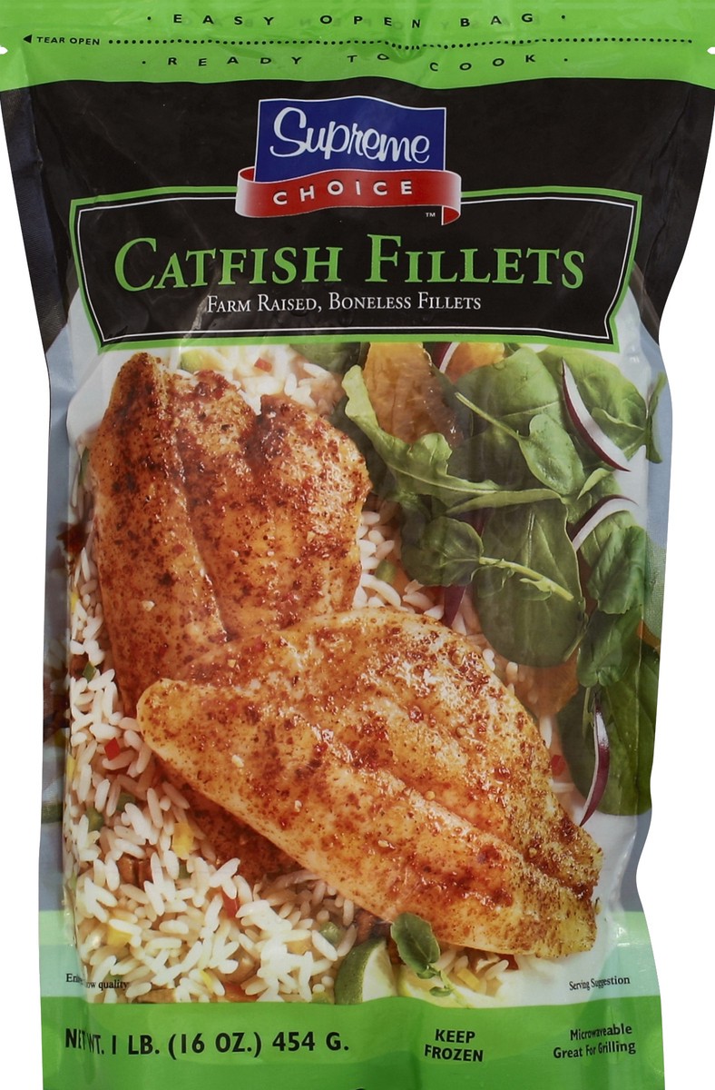 slide 2 of 2, Supreme Choice Catfish 16 oz, 16 oz