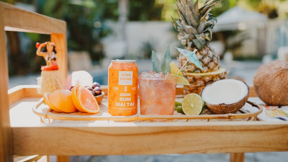 slide 1 of 3, Juneshine Mai Tai, 12 oz / 4 ct