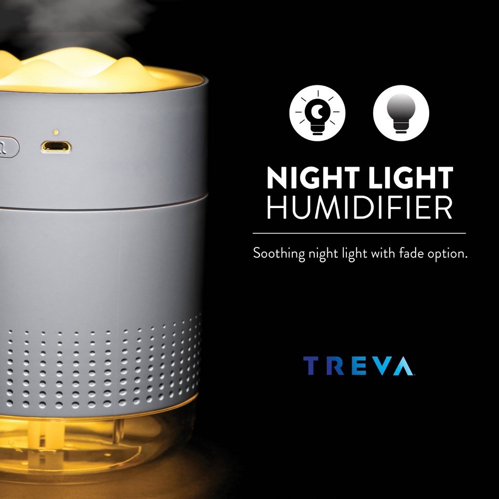 slide 3 of 7, Treva Humidfr Night Light, 1 ct