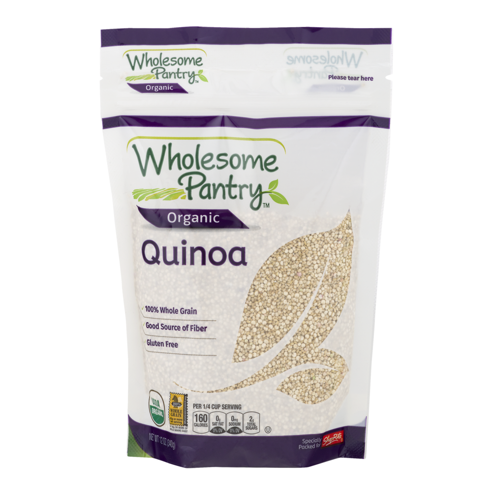 slide 1 of 1, Wholesome Pantry Organic Quinoa, 12 oz