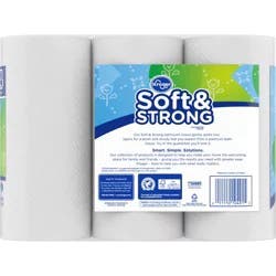Kroger Soft & Strong Double Roll Bathroom Tissue
