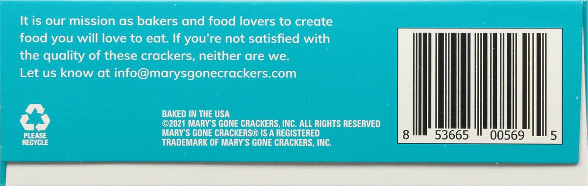slide 4 of 9, Mary's Gone Crackers Gluten Free Real Thin Sea Salt Crackers, 5 oz