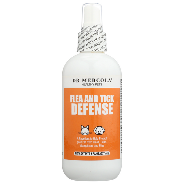 slide 1 of 1, Dr. Mercola Flea And Tick Defense, 8 oz