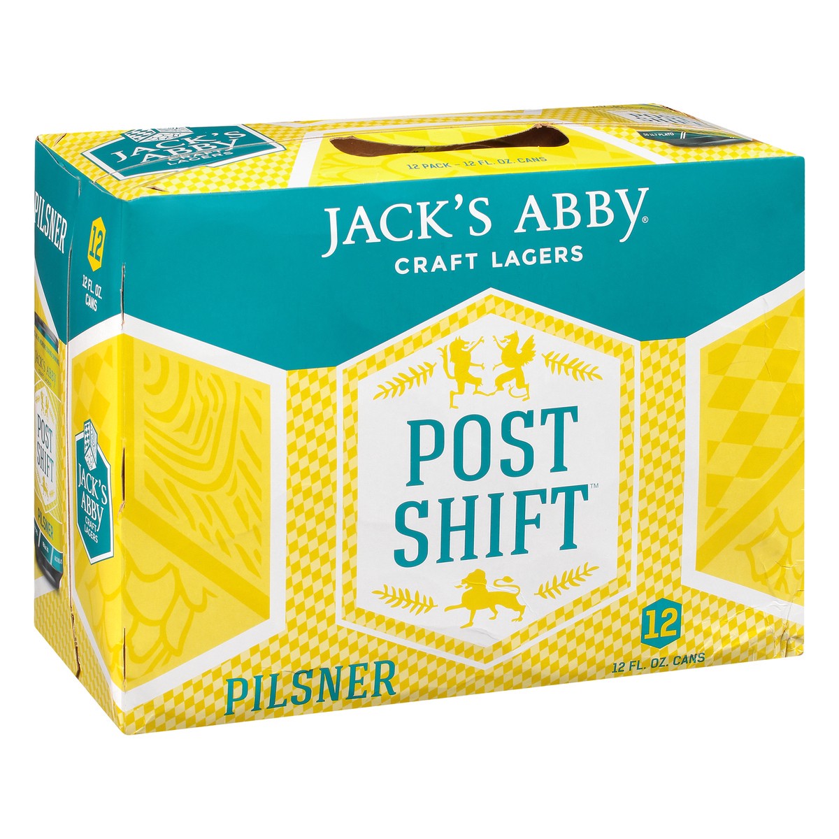 slide 8 of 8, Jack's Abby Pilsner Post Shift Beer 12 ea, 12 oz