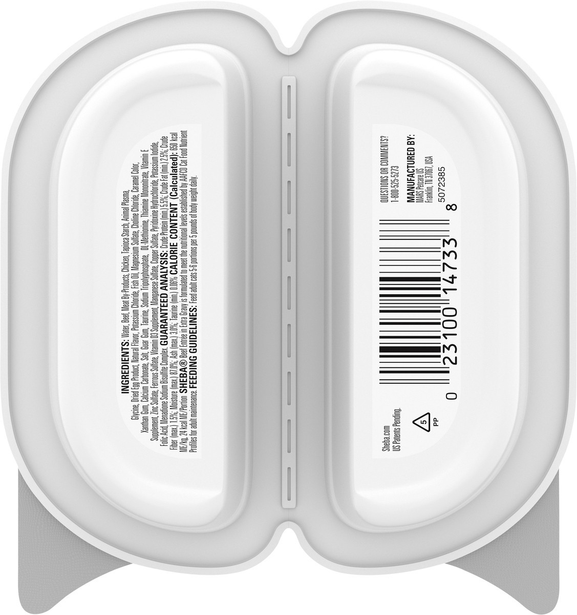 slide 6 of 15, Sheba Perfect Portions Premium Beef Entree in Extra Gravy Cat Food 2 - 1.32 oz Packs, 2 ct
