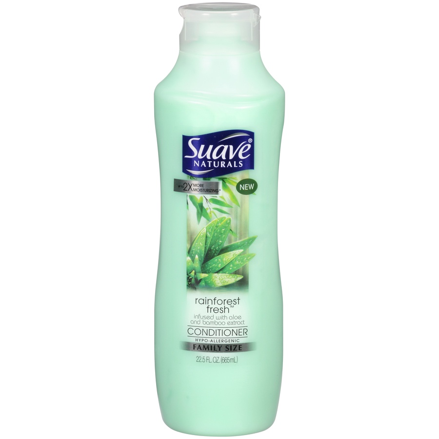 slide 1 of 1, Suave Naturals Rainforest Fresh Conditioner, 30 oz