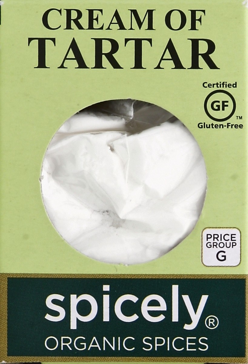 slide 4 of 4, Spicely Organic Spices Cream of Tartar 0.5 oz, 0.5 oz