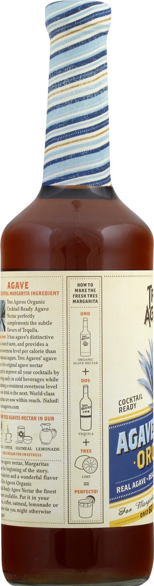 slide 3 of 10, Tres Agaves Mixers Tres Agaves Organic Agave Nectar, 750mL Bottle, 750 ml