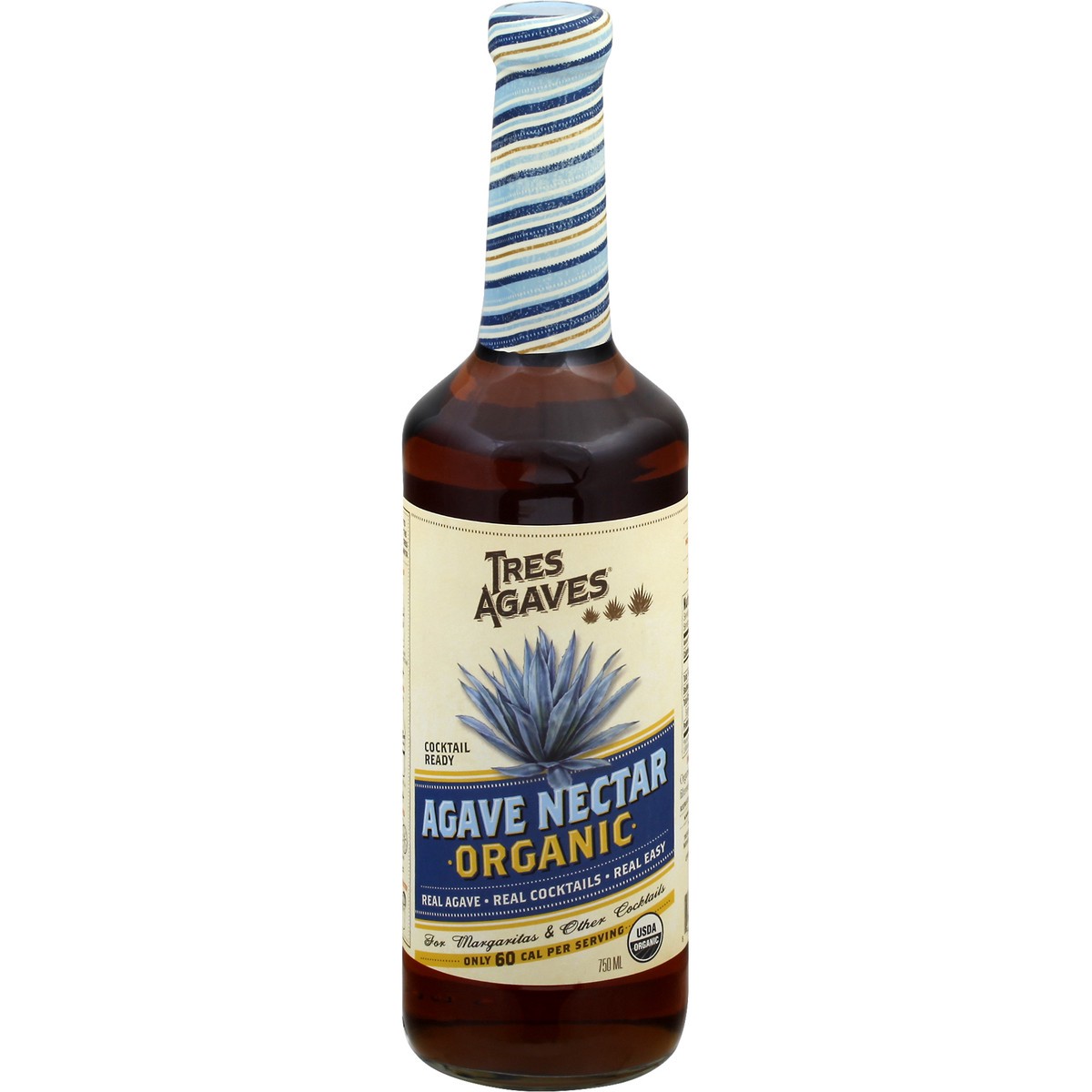 slide 10 of 10, Tres Agaves Mixers Tres Agaves Organic Agave Nectar, 750mL Bottle, 750 ml