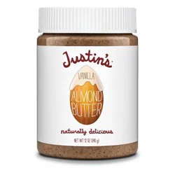 Justin's Vanilla Almond Butter Jar- 12 oz