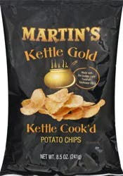 Martin's Kettle Gold Kettle Cook'd Potato Chips 8.5 oz