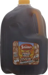 Schneider's Tea Cooler, Peach - 128 oz