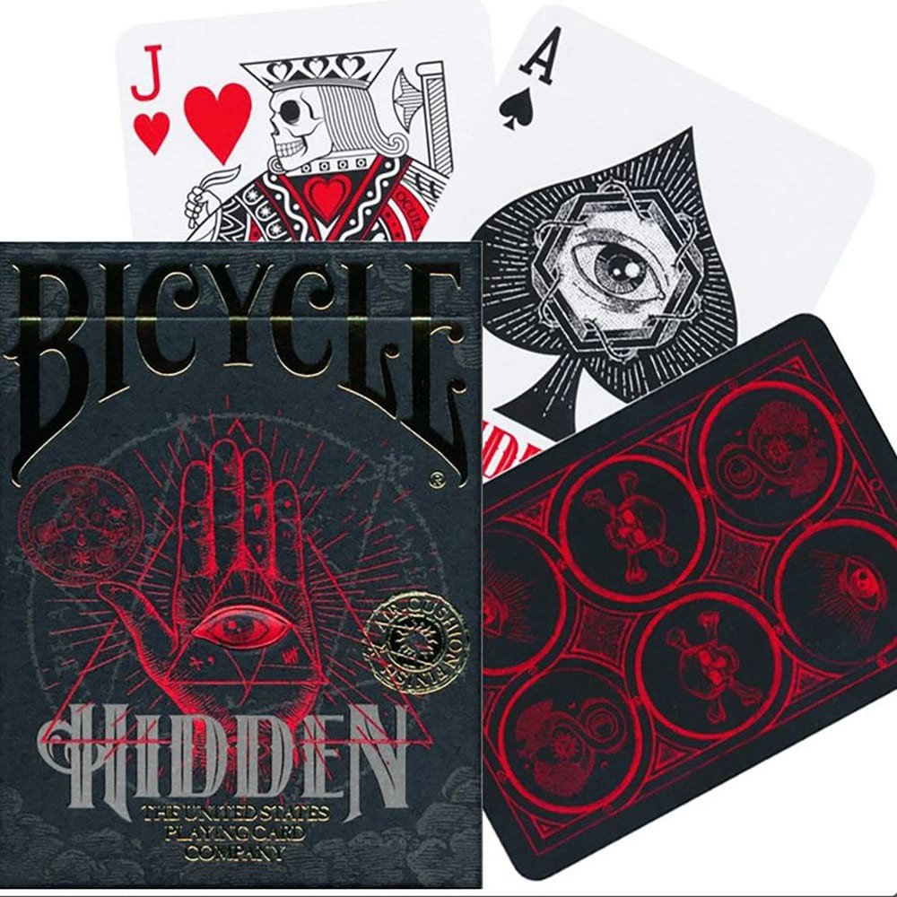 slide 1 of 2, Bicycle Playing Cards Hidden, 1 ct