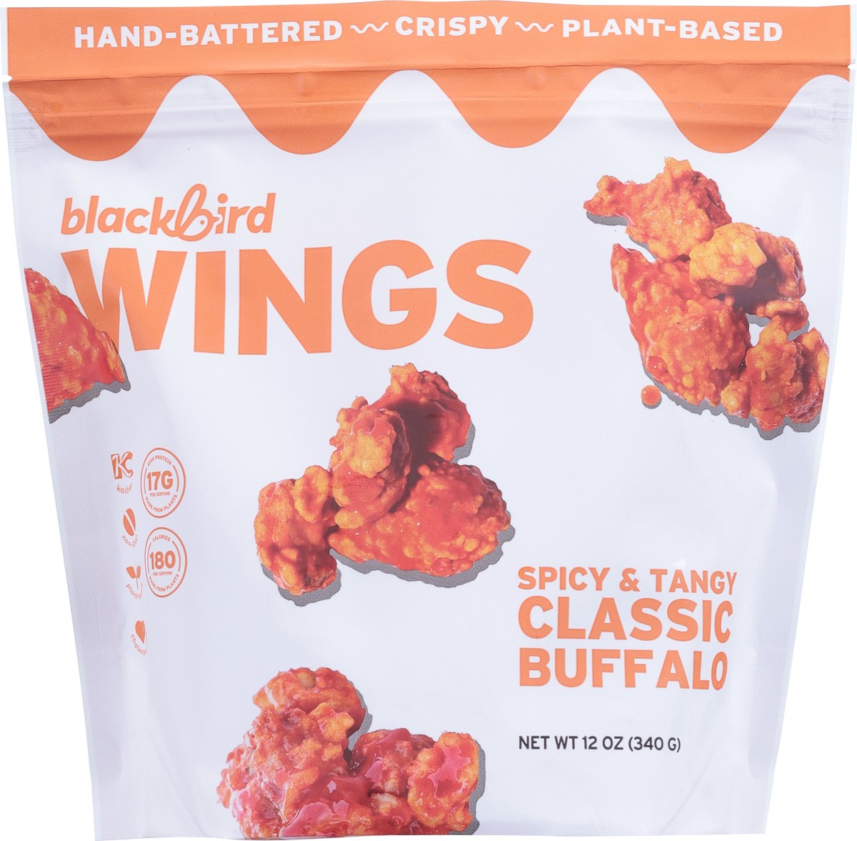 slide 12 of 13, Blackbird Classic Buffalo Wings 12 oz, 1 ct