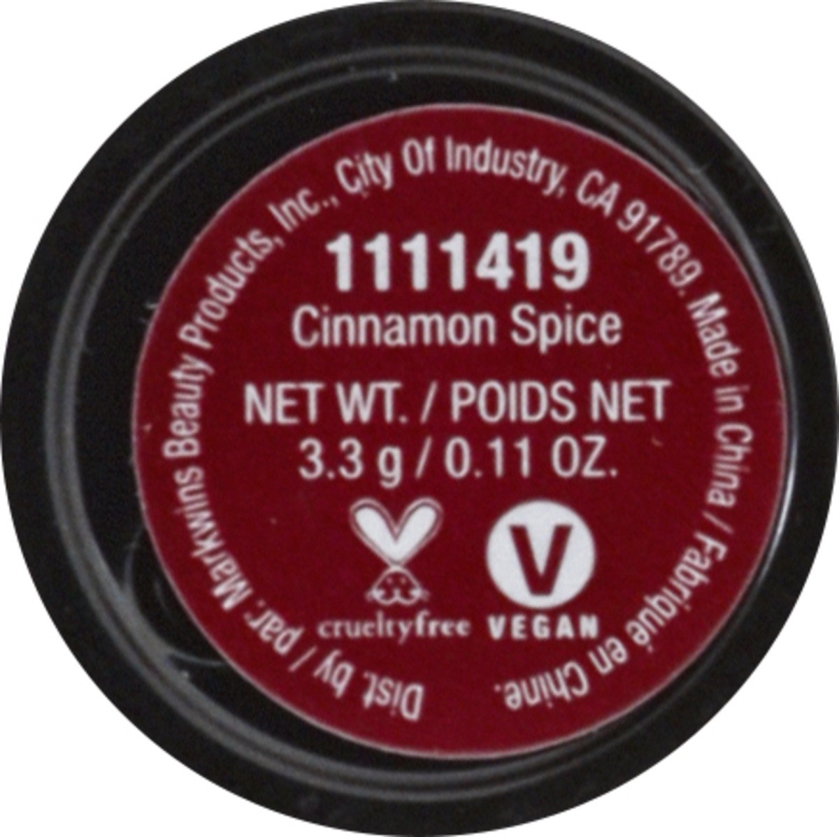 slide 4 of 9, wet n wild Cinnamon Spice 1111419 Matte Lipstick 3.3 gr, 0.11 oz