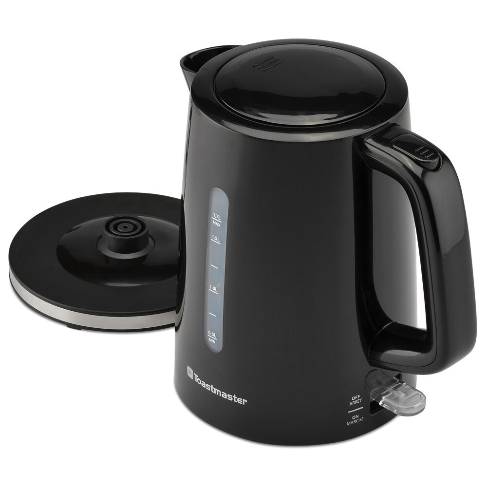 slide 3 of 3, Select Brands Toastmaster Kettle - Black, 1.7 liter