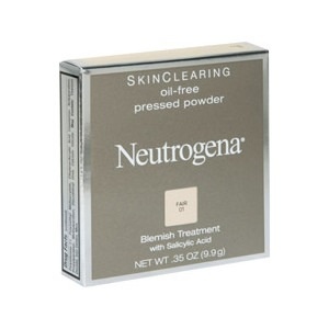 slide 1 of 1, Neutrogena Skinclearing Oil-Free Pressed Powder 01 Fair, 0.35 oz