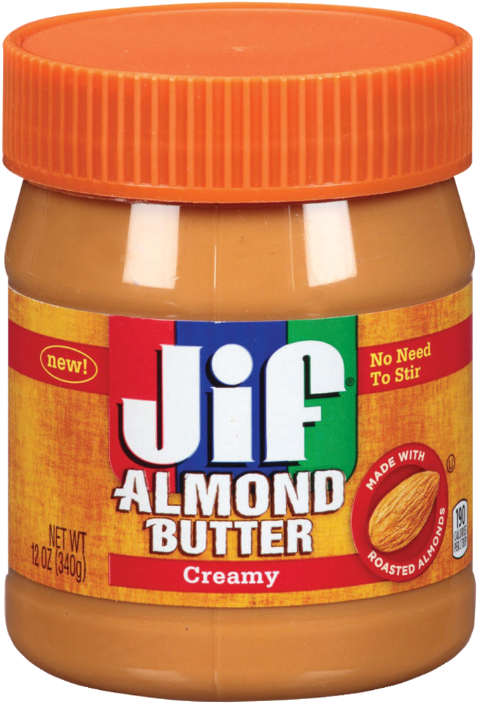 slide 1 of 1, Jif Almond Butter - Creamy, 12 oz