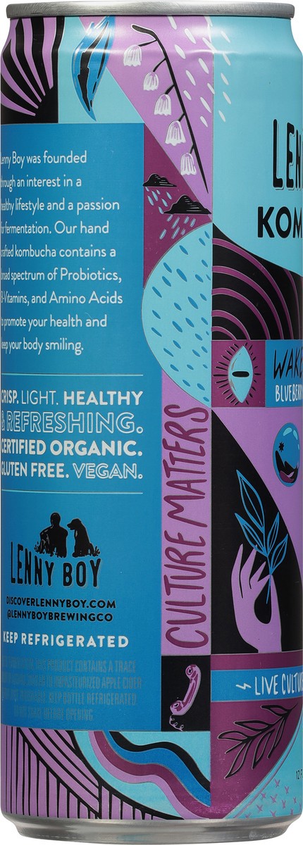 slide 2 of 14, Lenny Boy Blueberry and Yerba Mate Kombucha - 12 fl oz, 12 fl oz