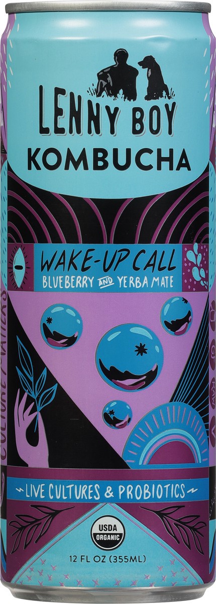 slide 3 of 14, Lenny Boy Blueberry and Yerba Mate Kombucha - 12 fl oz, 12 fl oz