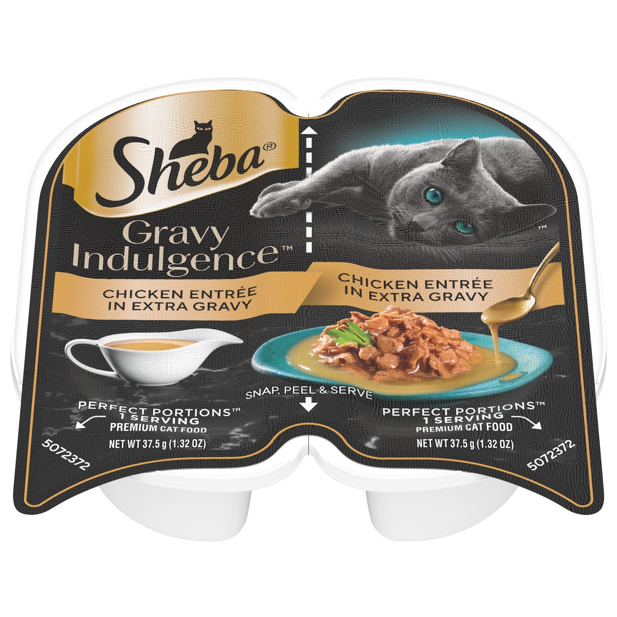 slide 14 of 15, Sheba Gravy Indulgence Premium Chicken Entree in Extra Gravy Cat Food 2 - 1.32 oz Packs, 2 ct