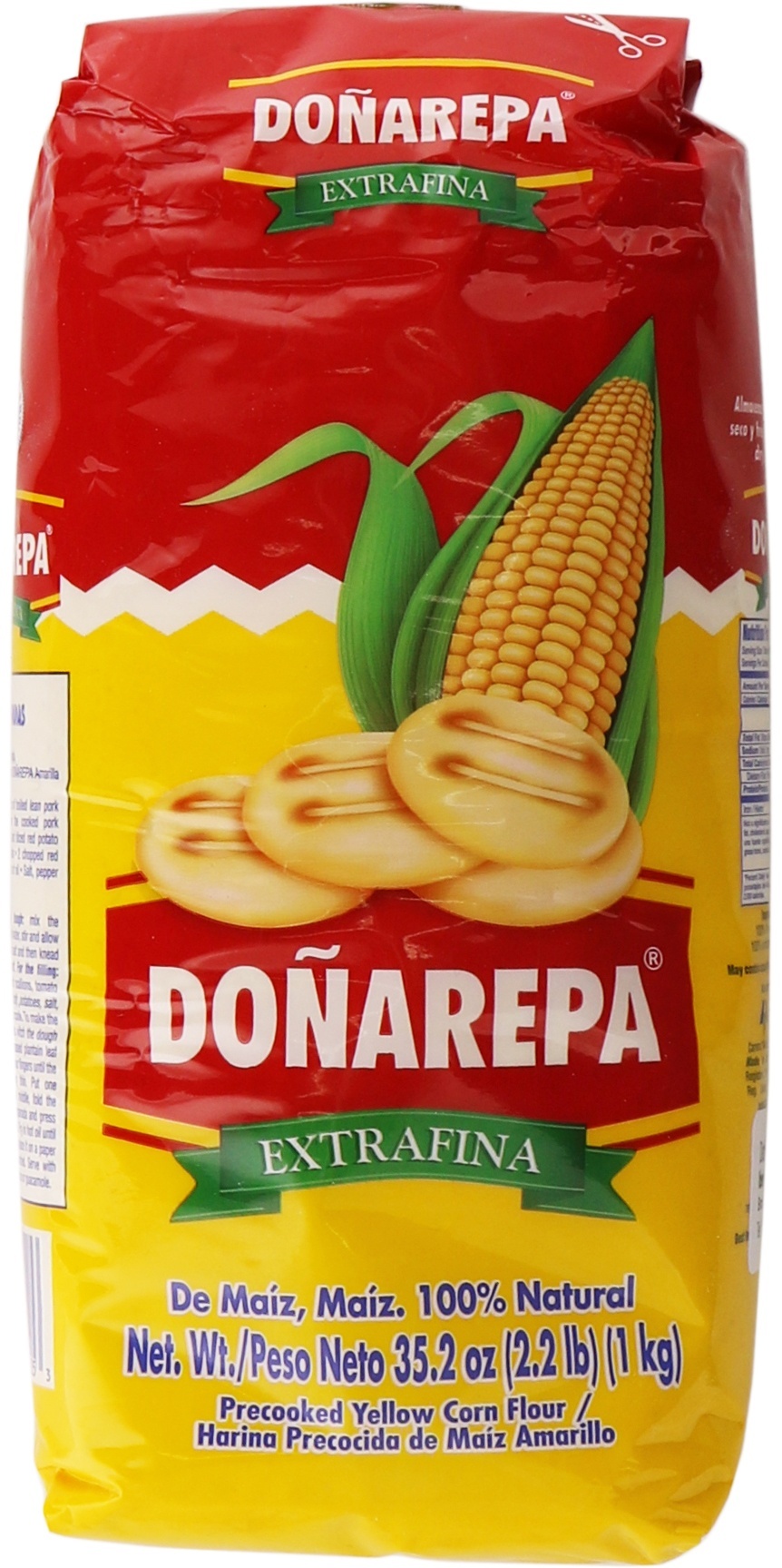 slide 1 of 1, Doñarepa Donarepa Yellow Corn Meal, 35 oz