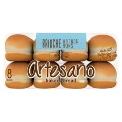 Artesano Alfaro's Artesano Brioche Hot Dog Buns